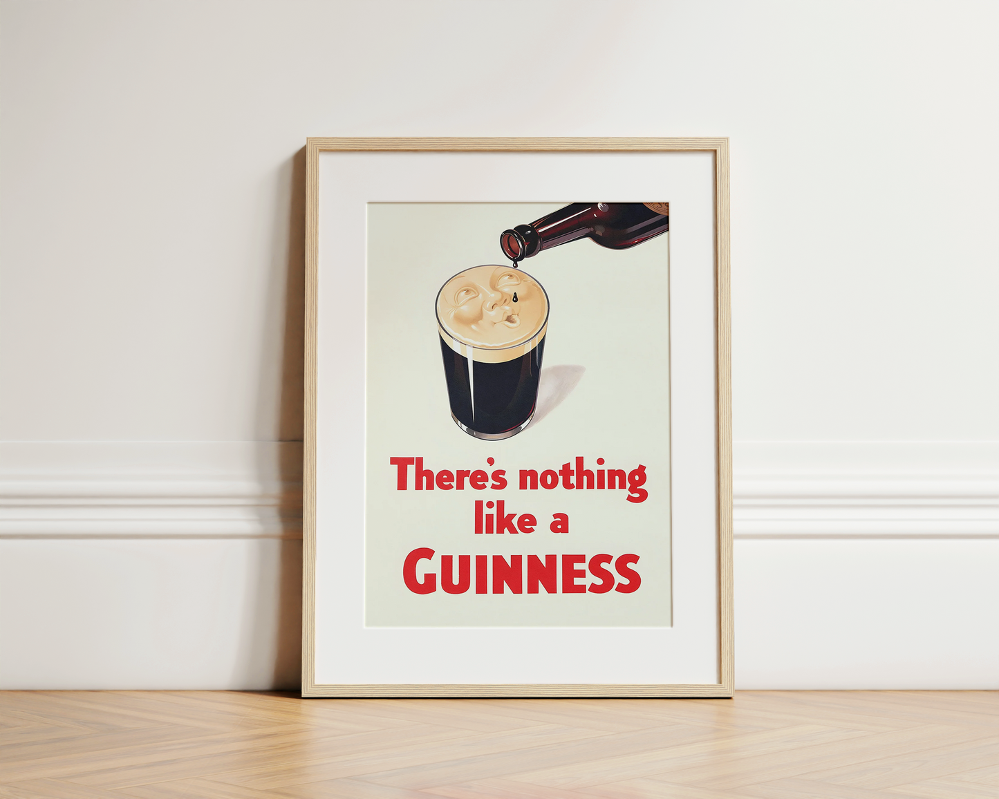 Authentic vintage Guinness advert - "There's nothing like a Guinness"