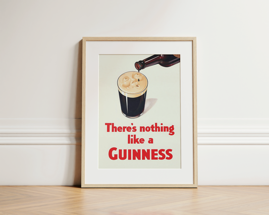Authentic vintage Guinness advert - "There's nothing like a Guinness"
